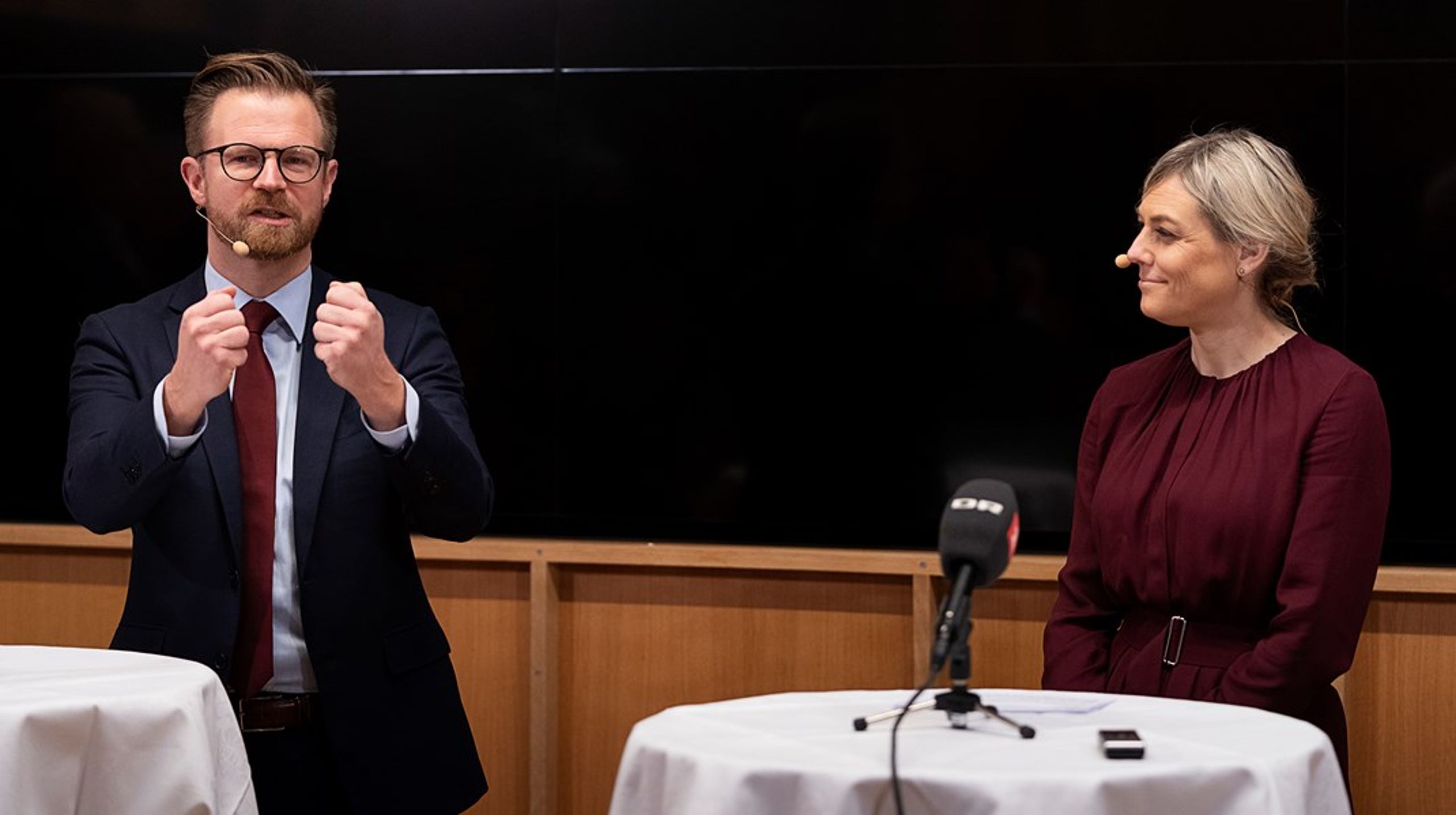 Både Benny Engelbrecht (S) og Trine Bramsen (S) kobler Kattegatforbindelsen og Als-Fyn-forbindelsen&nbsp;sammen.