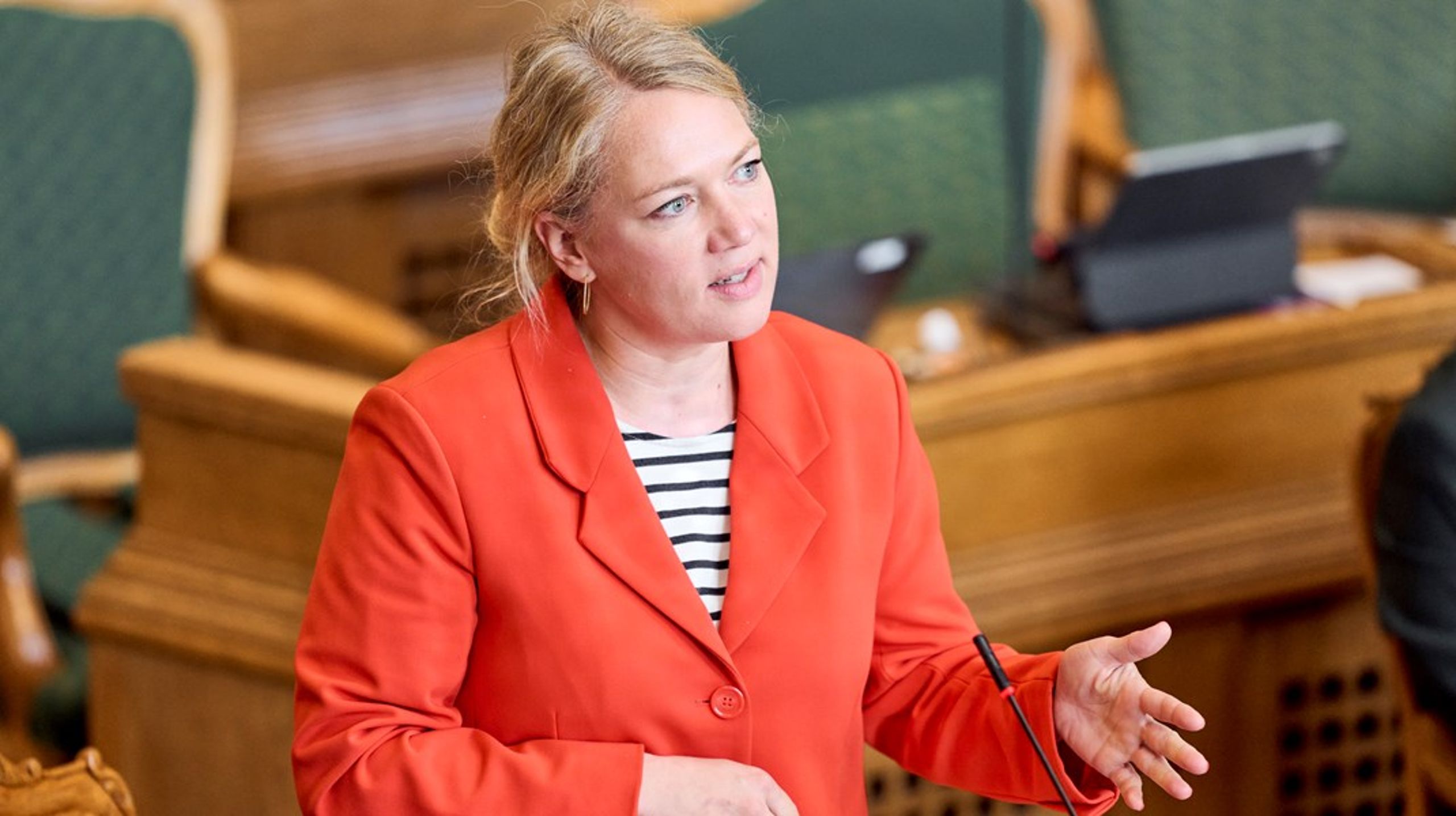 Lisbeth Bech-Nielsen fra SF er langt fra tilfreds med regeringens indsats på det digitale suverænitetsområde.