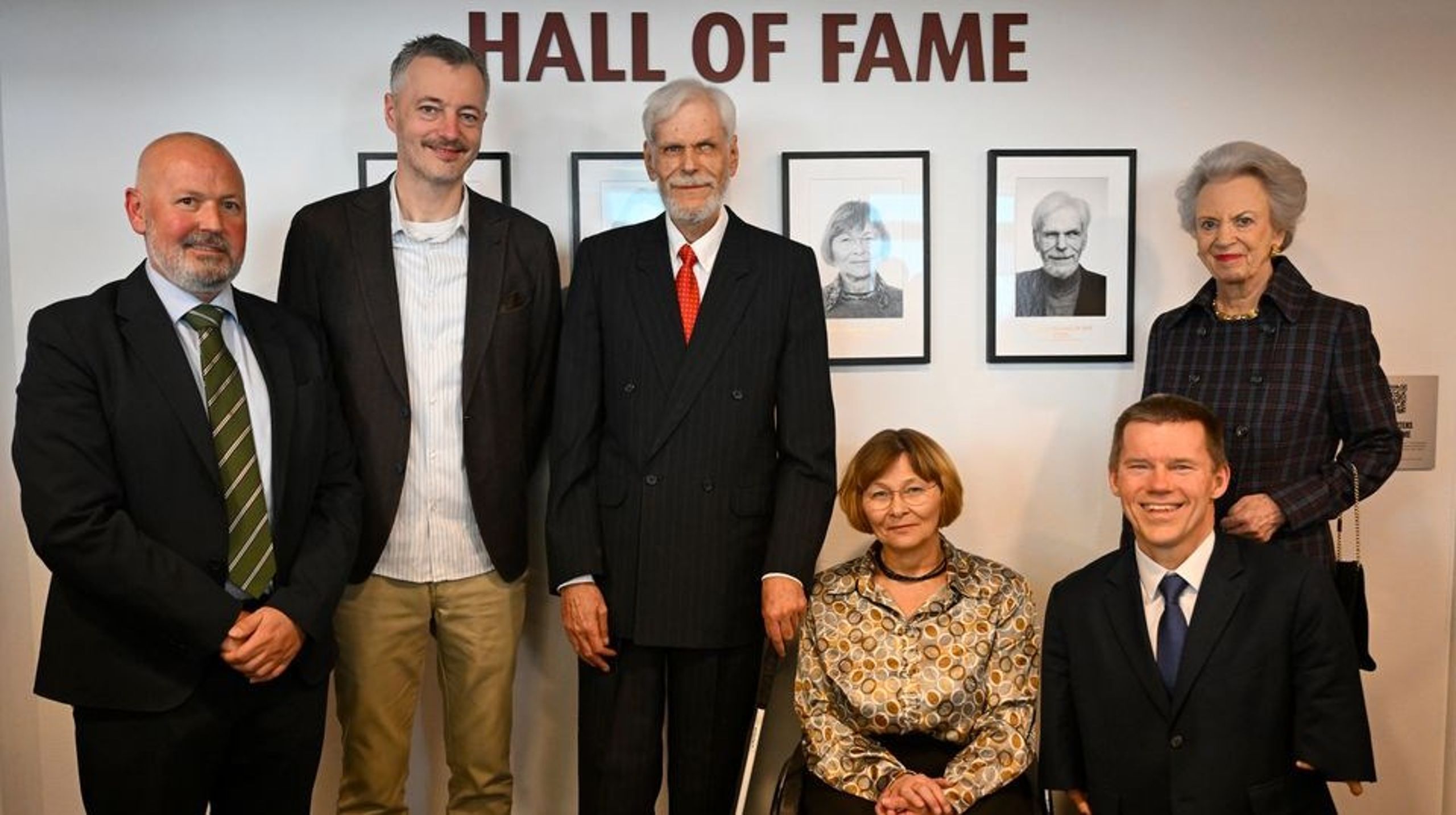 H.K.H. Prinsesse Benedikte var med til at indvie de nye medlemmer af Hall of Fame-væggen.