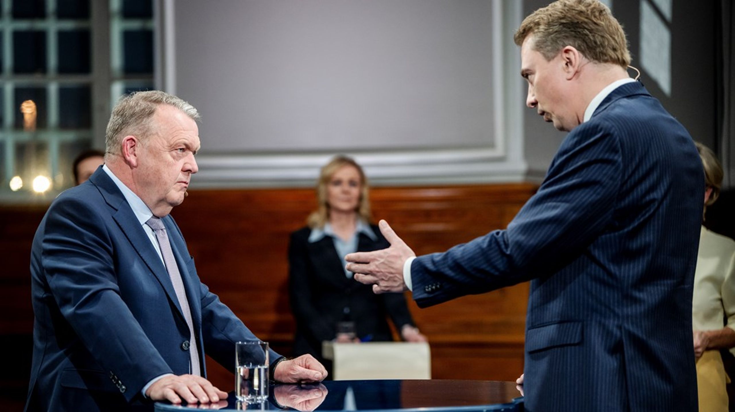 "Vi kommer til at æde ham og hans folk hver eneste dag," sagde Morten Messerschmidt i sin sejrstale om Lars Løkke Ramussen og Moderaterne.