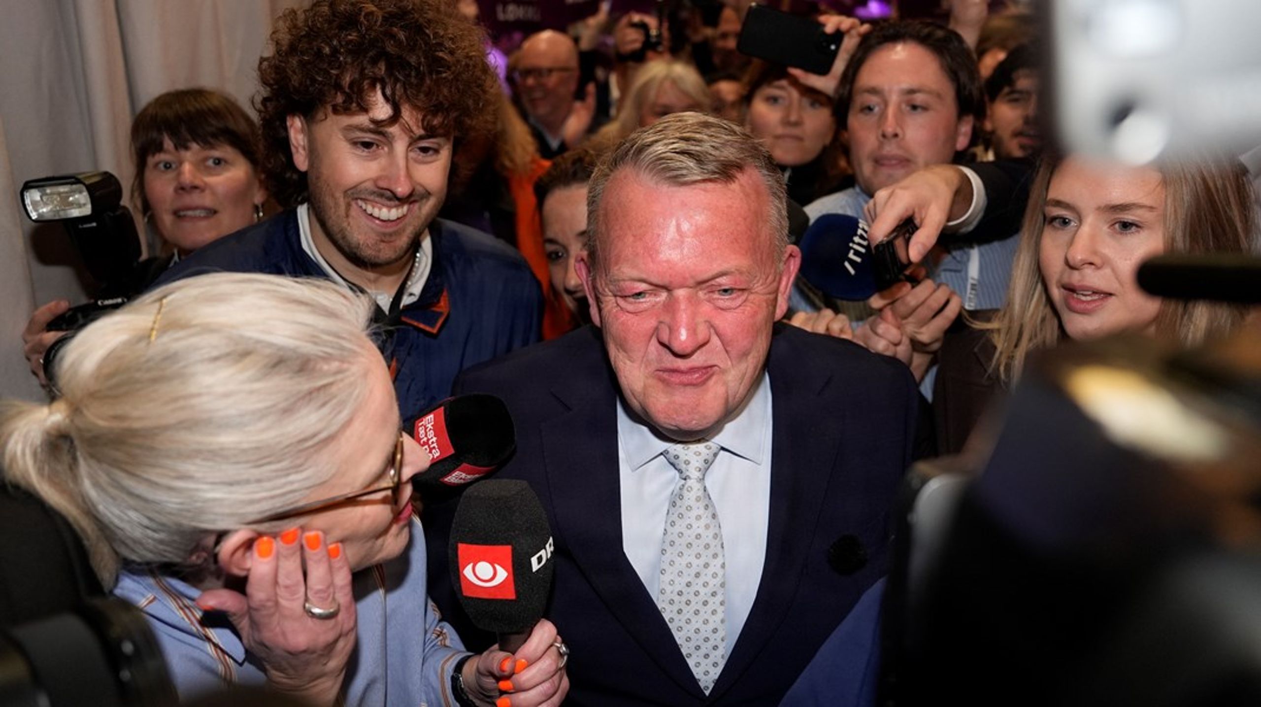 Moderaterne får 14 afgørende mandater i Folketinget.&nbsp;