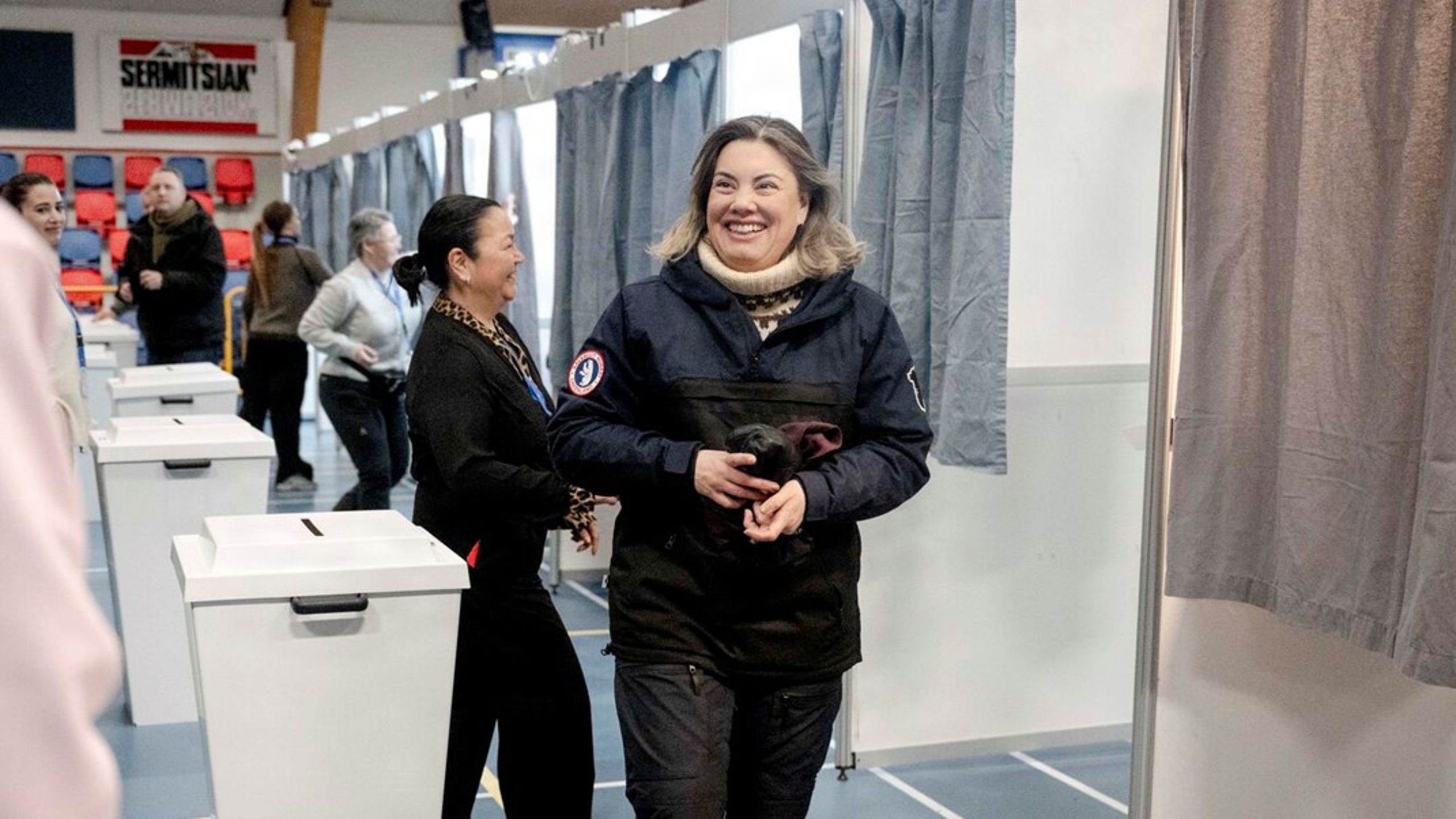 Naaja. H. Nathanielsen, Grønlands minister&nbsp;for erhverv, handel og råstoffer, justits og ligestilling, er blevet valgt til Folketinget.