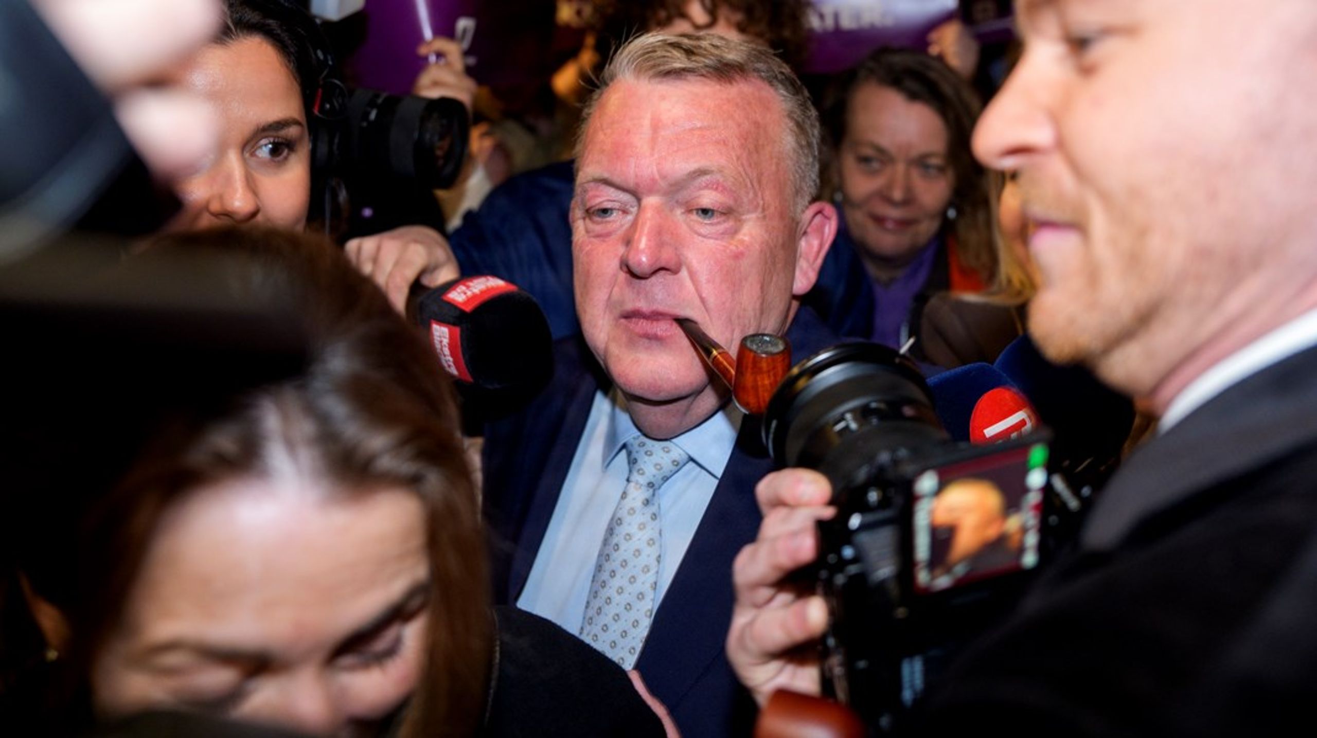 Der var høj pibeføring, da Løkke igen blev aksen i dansk politik.