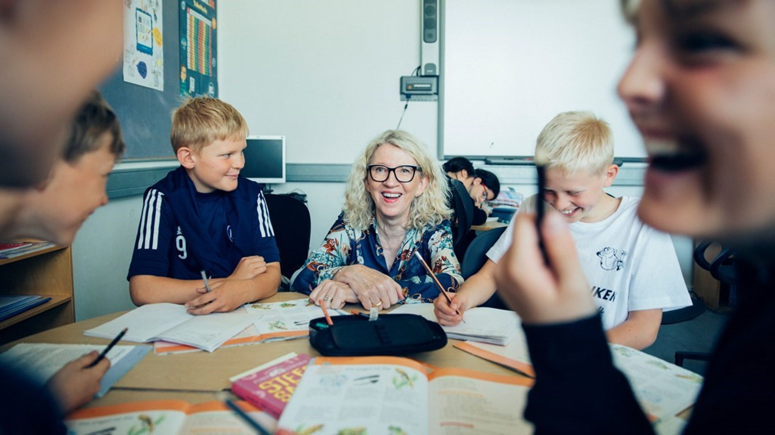 Skolevennerne er voksne, frivillige kræfter, som indgår i skolens dagligdag som en ekstra støtte.