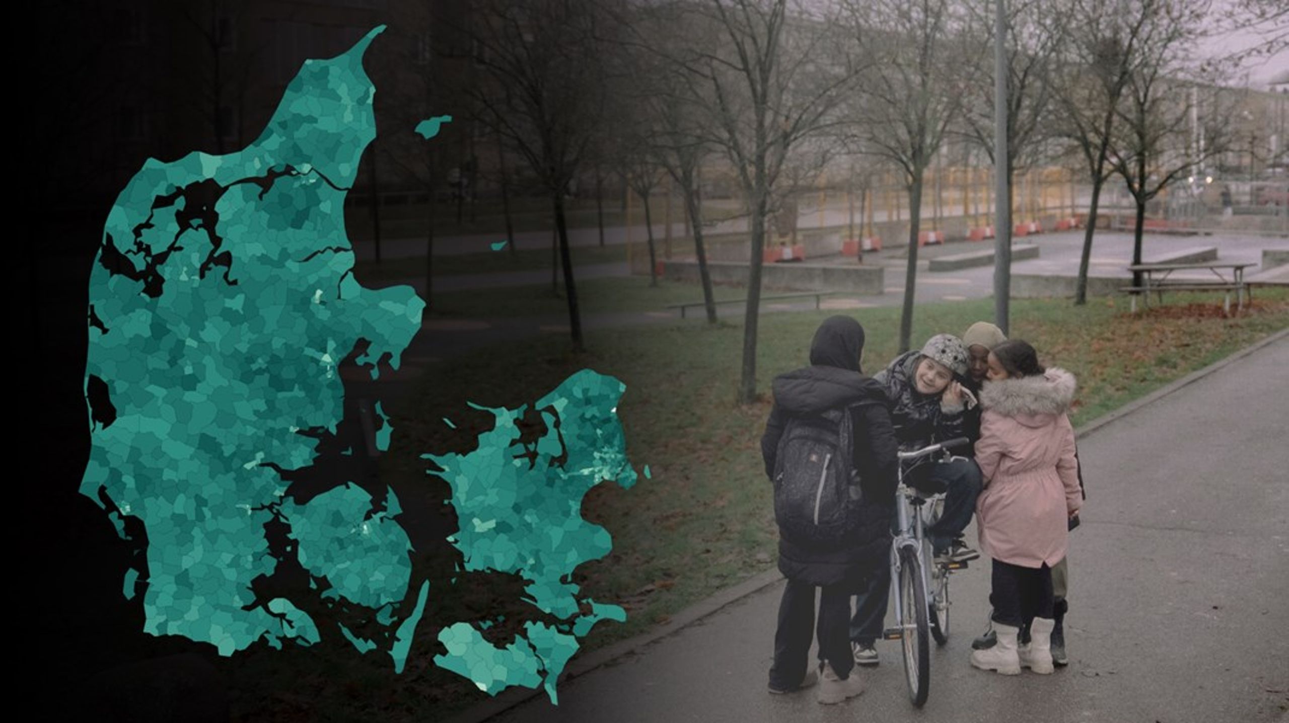 Her i Tingbjerg stemte 60,9 procent ved folketingsvalget. Enhedslisten blev suverænt det største parti med hele 42 procent.