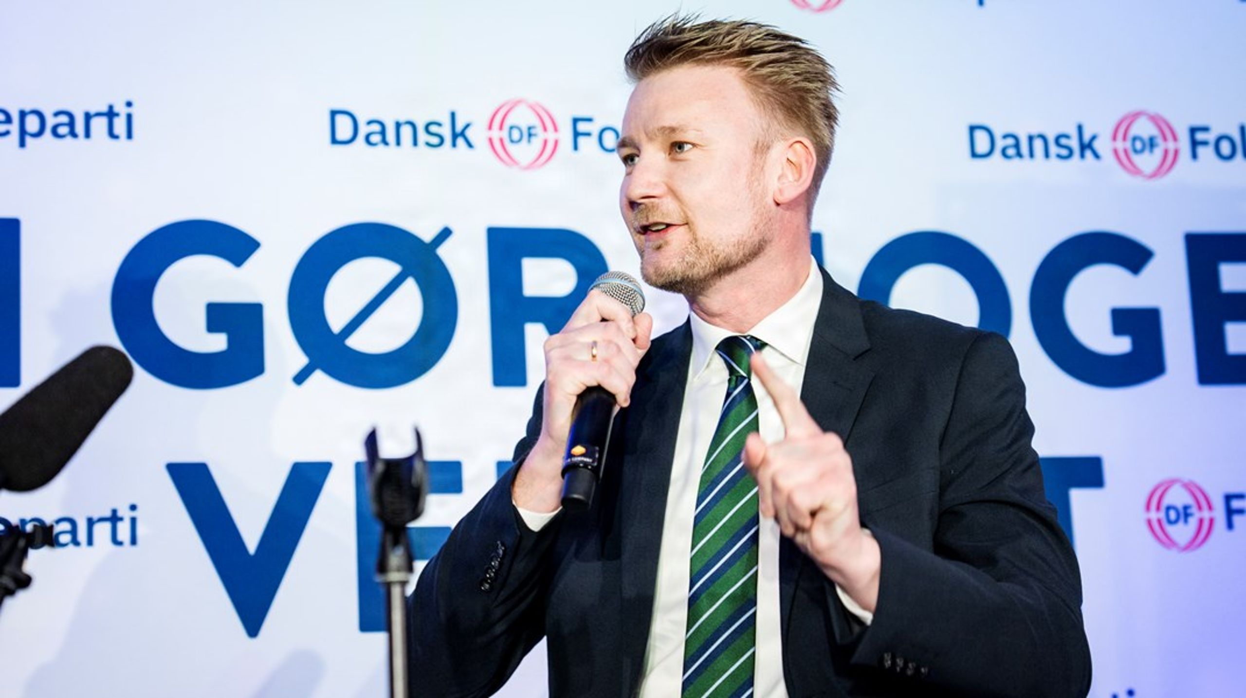 Dansk Folkeparti gik markant frem ved folketingsvalget 24. marts, hvor de fik 9,1 procent af stemmerne, hvilket er næsten en firedobling i forhold til folketingsvalget i 2022, hvor partiet fik 2,6 procent af stemmerne.