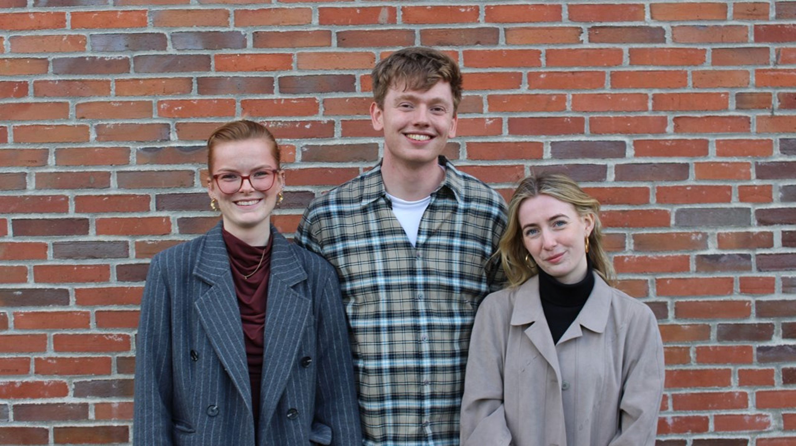 SF Ungdoms nye formandskab består af&nbsp;Magnus Flensborg, Cecilie Touborg og Emma List.