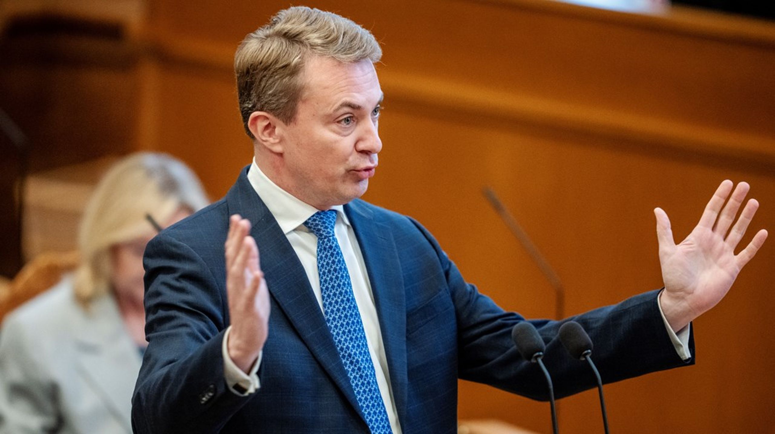 Morten Messerschmidt vil gøre sig selv til næstformand i Folketingets Præsidium.
