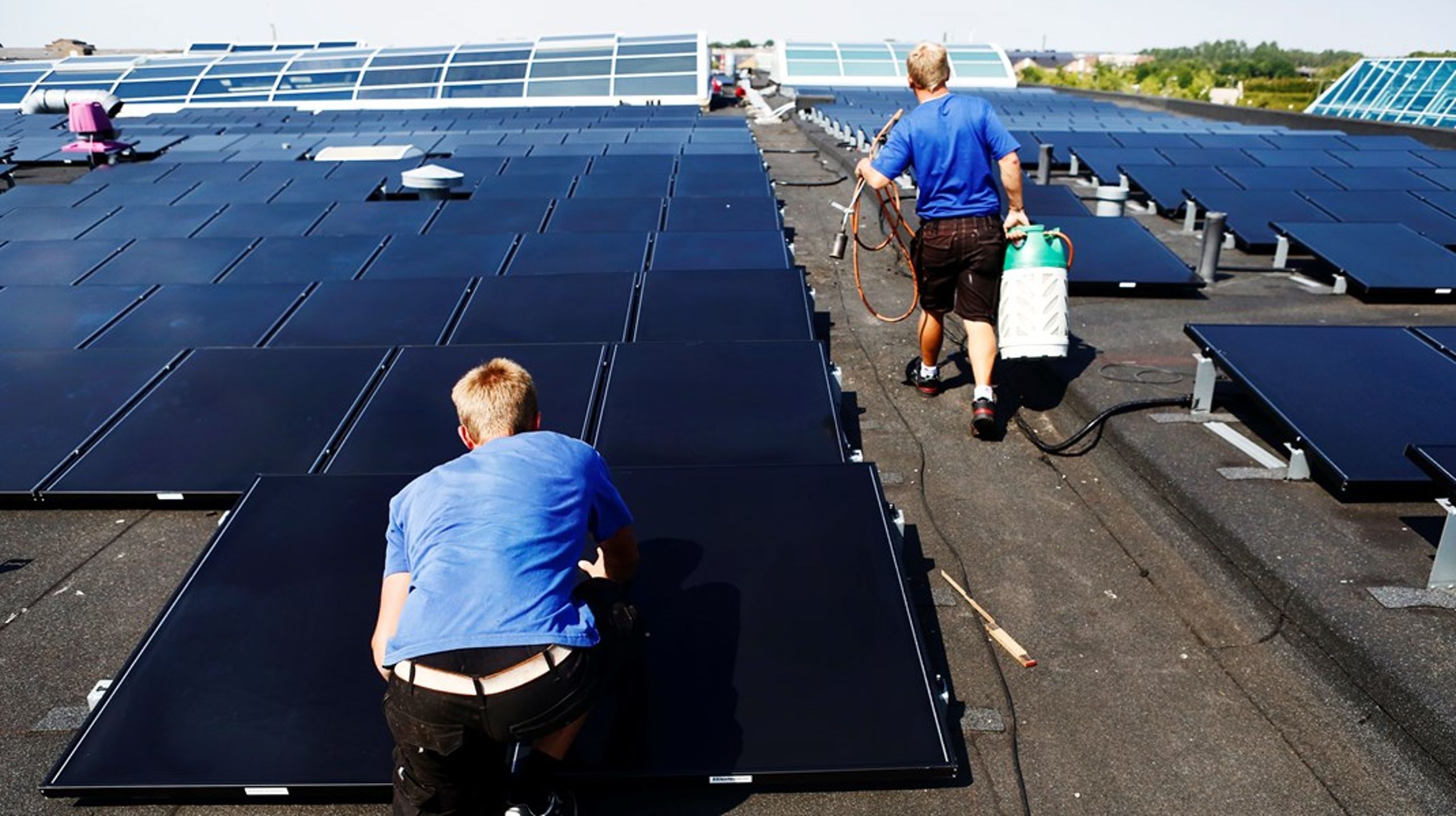 I Dansk Erhverv mener vi, at tiden er inde til at lovliggøre, at havnene selv kan eje og drive solcelleanlæg og sælge overskudsproduktionen videre til virksomhederne på havnen, skriver Morten Lorentzen.