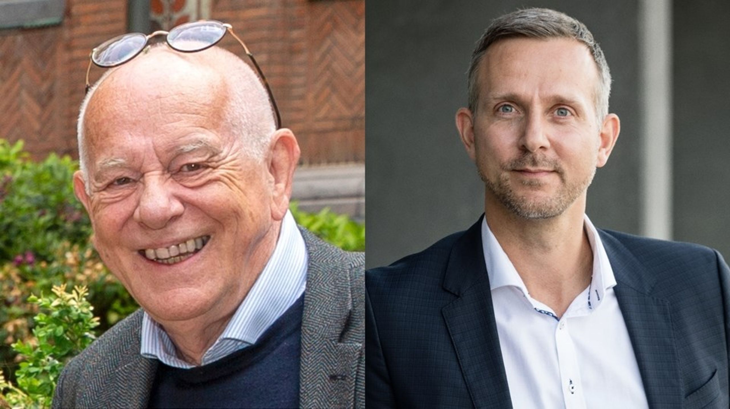 Jens Poulsen (tv.), formand for Floristen Danmark, har meldt foreningen ind i SMVdanmark.