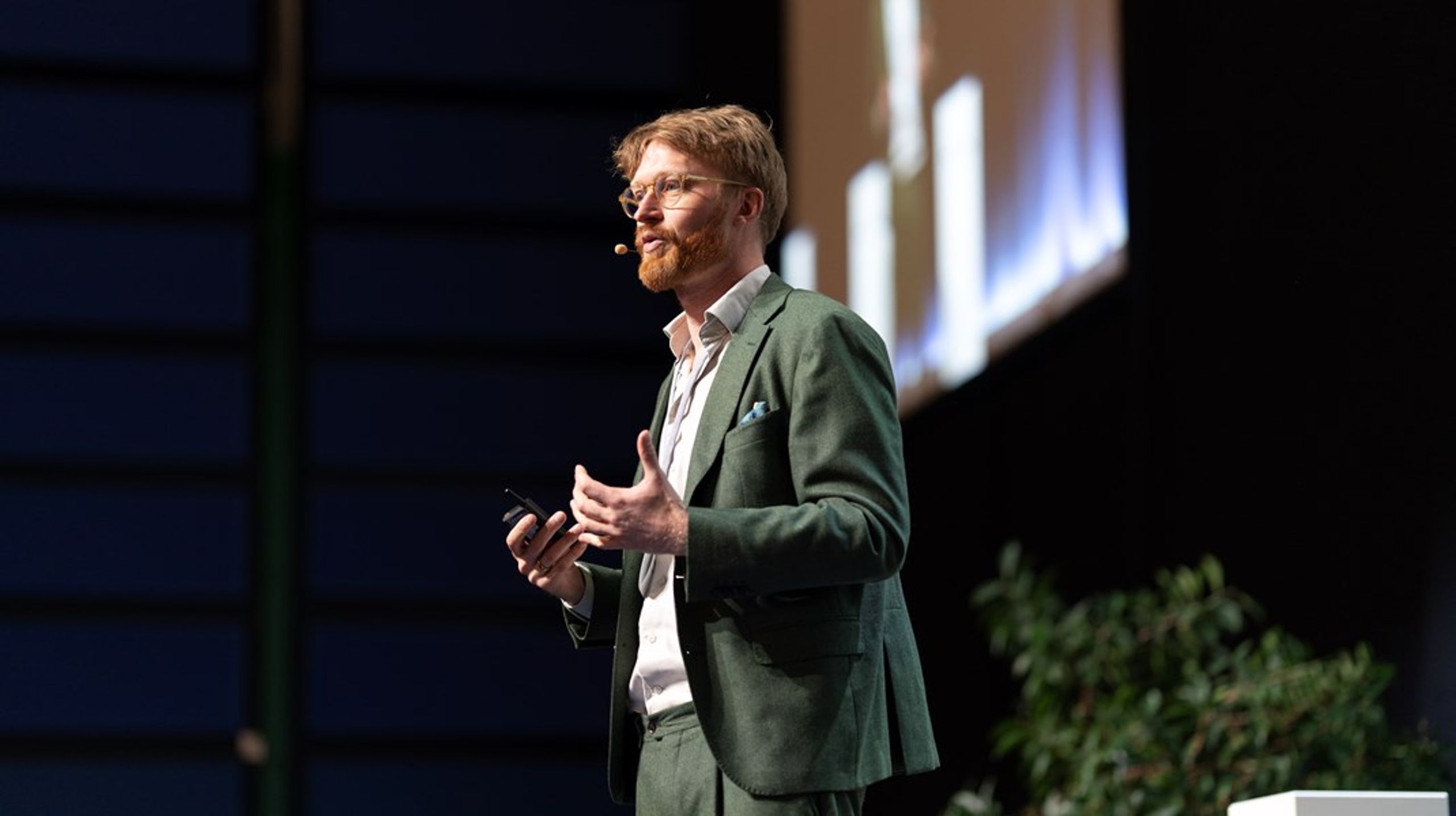 Prorektor og professor ved Københavns Universitet Kristian Cedervall Lauta holder oplæg ved KL’s årlige Klima &amp; Miljø Topmøde.