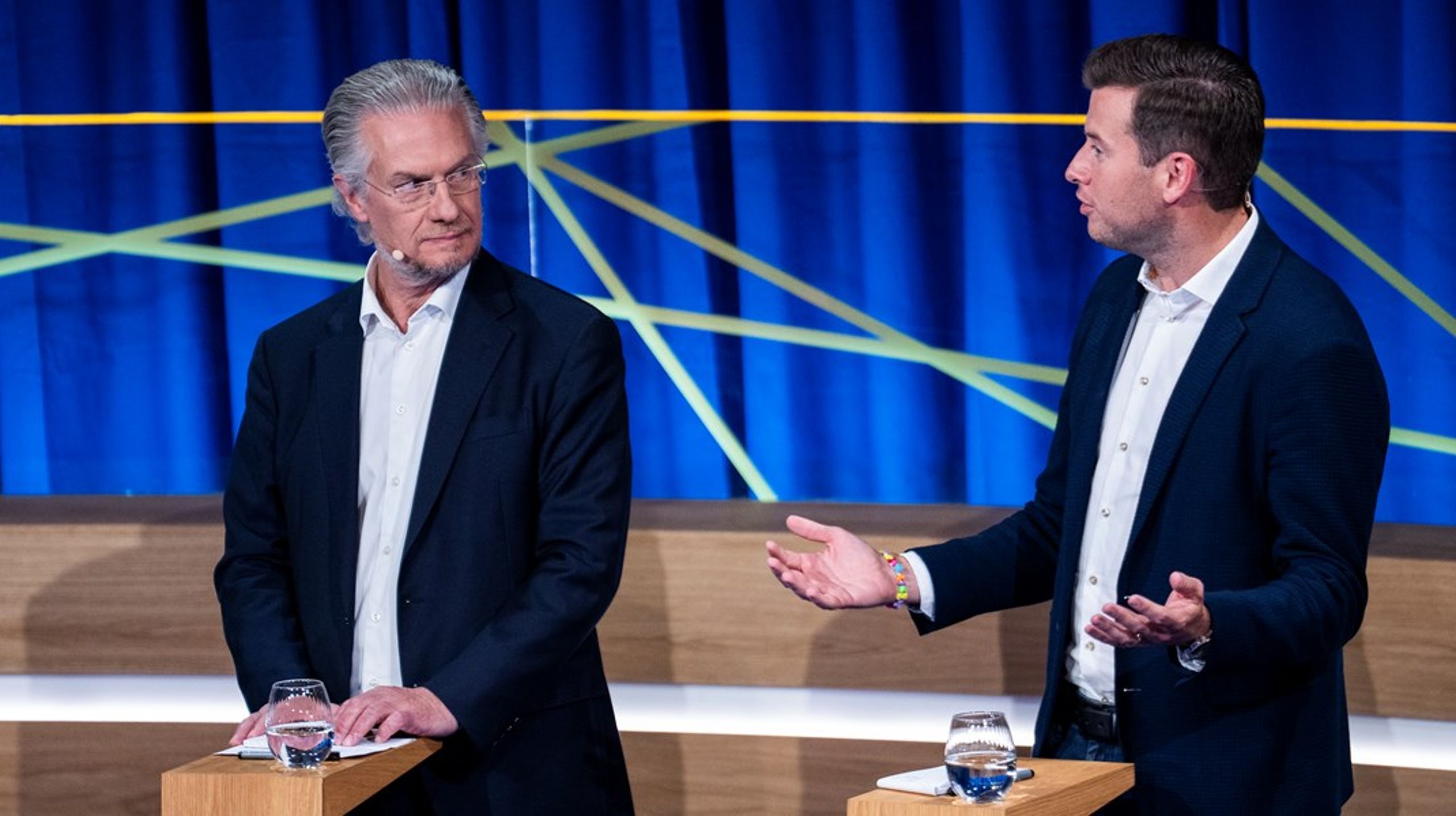 Henrik Dahl (LA) og Kristoffer Storm (DD) mener, at loven bør strammes, så partier ikke længere kan betale hinanden for stemmer.