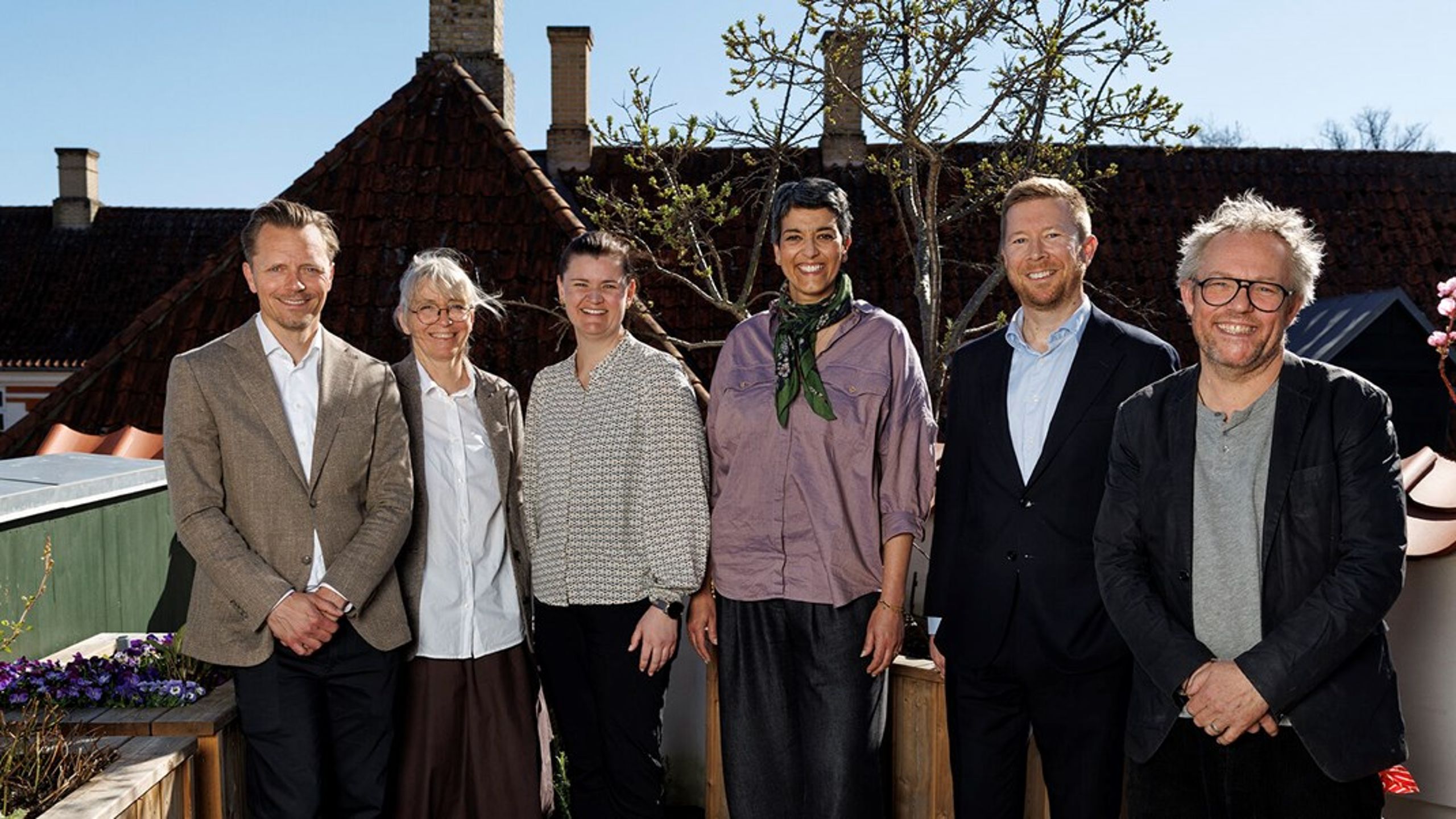Fonden Grobunds nye bestyrelse med Louise Køster og Søren Ejlersen som henholdvis forperson og næstforperson.<br>
