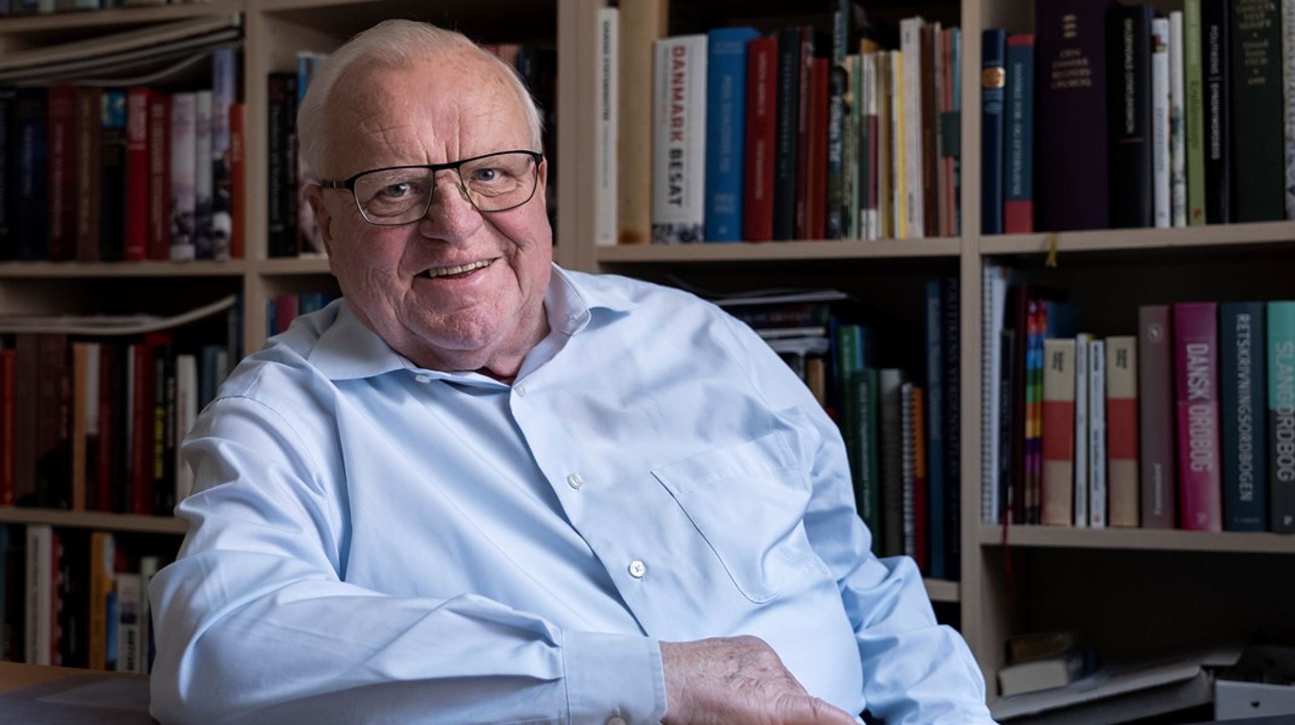 Helge Mortensen forlod Folketinget i 2005.