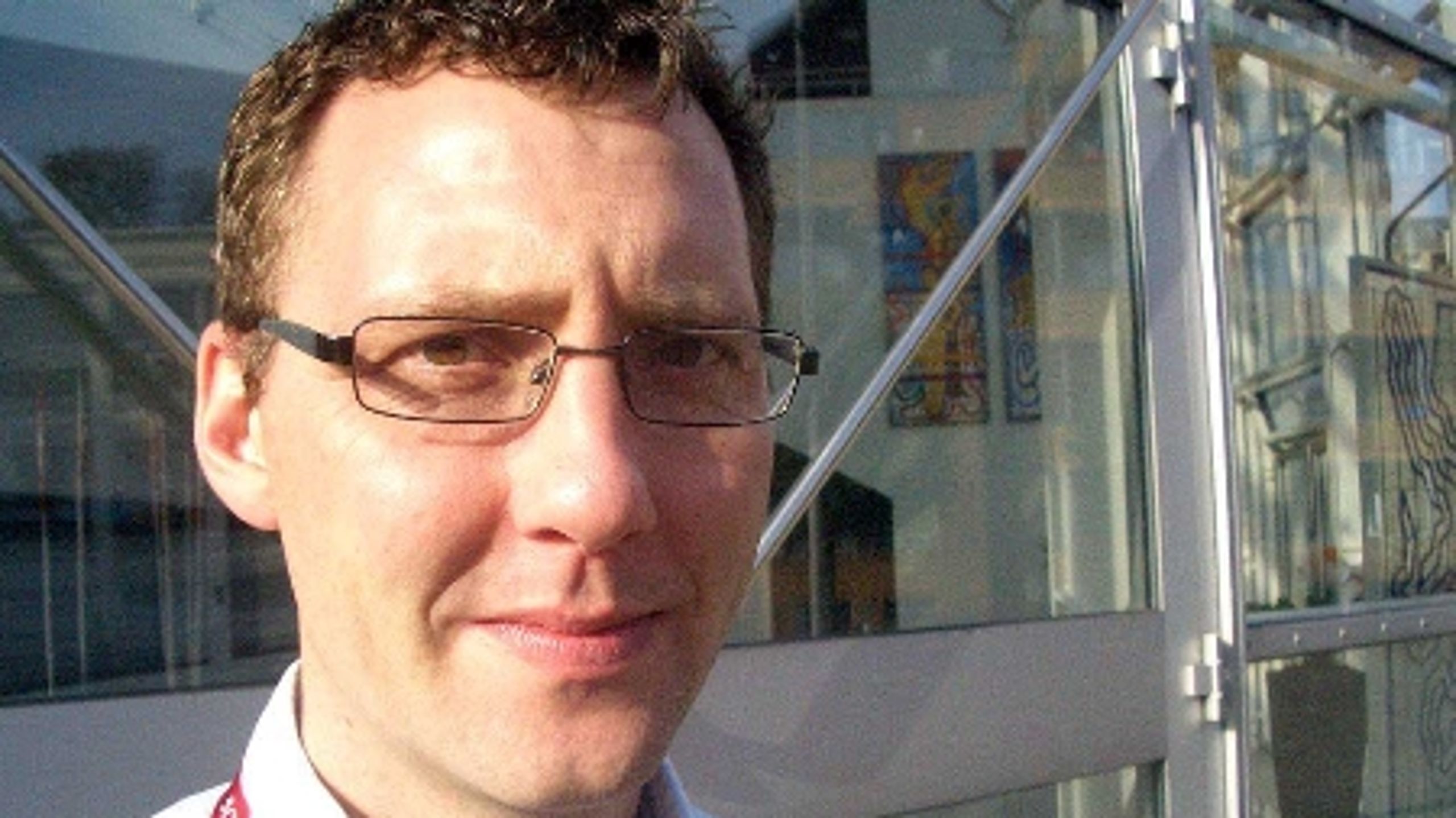 Nick Hækkerup til S-kongres i Aalborg. Han frygter ikke finansministerens bøder.