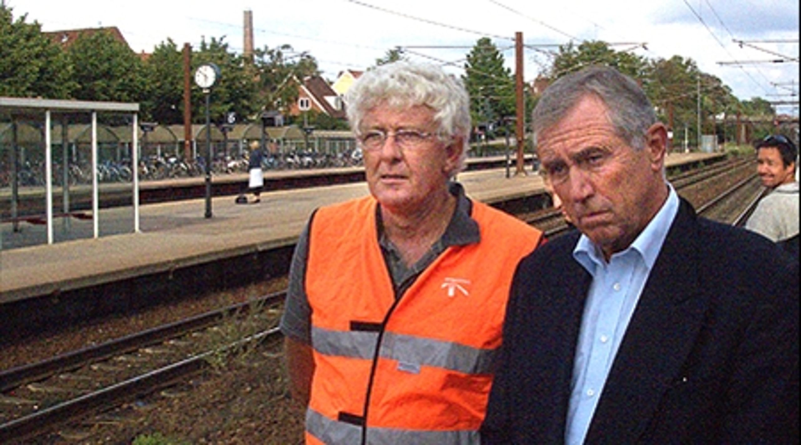 Transportminister Flemming Hansen (K) har grund til at lægge ansigtet i lidt mildere folder efter gode resultater det sidste år.