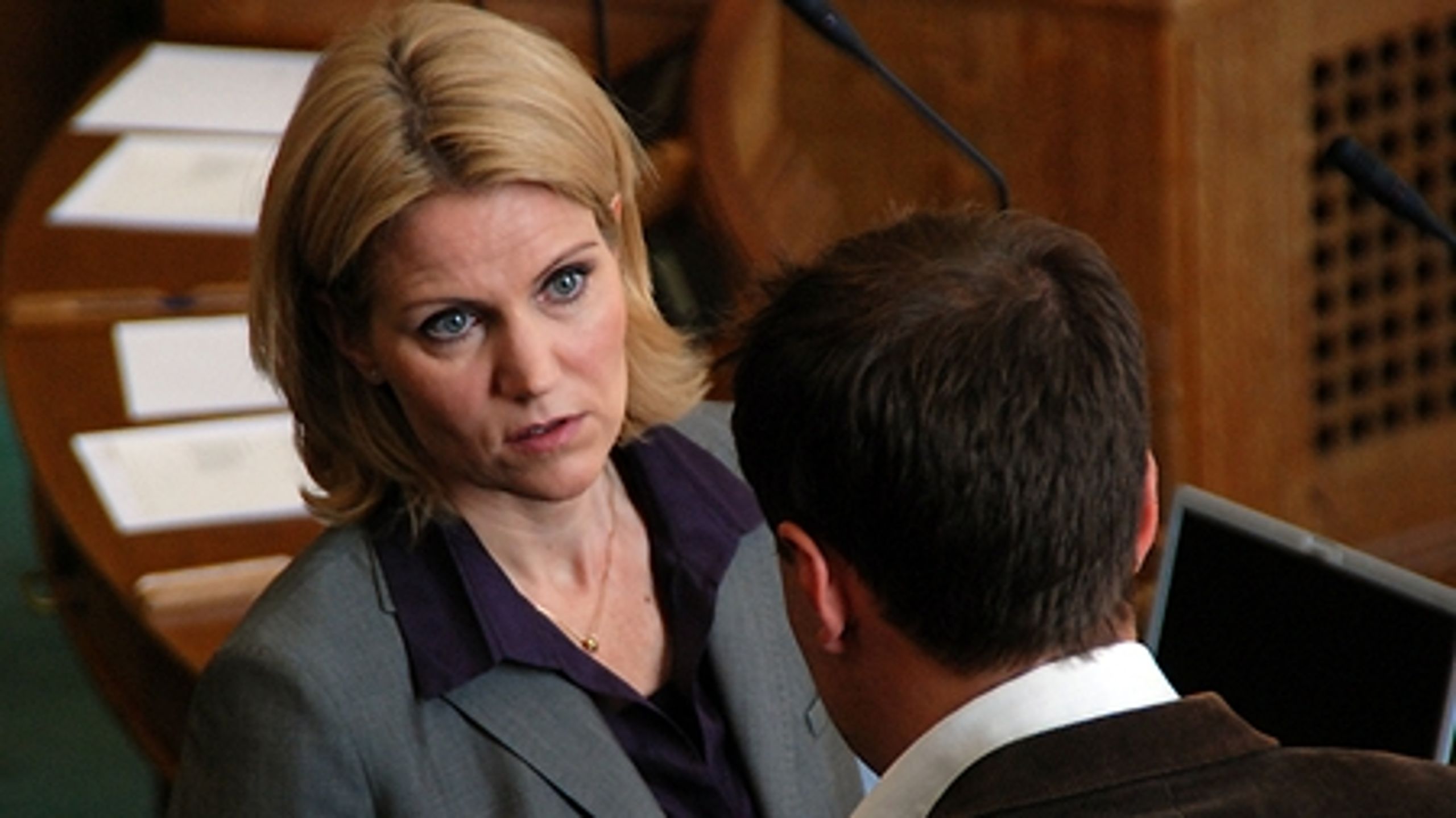 Helle Thorning-Schmidt (S) har markant forbedret sin stemmeprocent i Folketinget siden sidste år. 