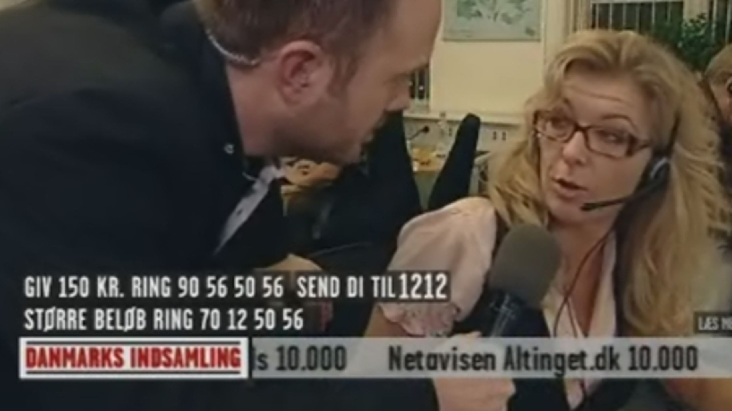 Danmarks Indsamling er hævet over dansk partipolitik, mener Altinget.dk, der blandt mange virksomheder støttede afrikanske familier i nød. Skuespiller Paprika Steen var blandt de frivillige på telefonvagten.