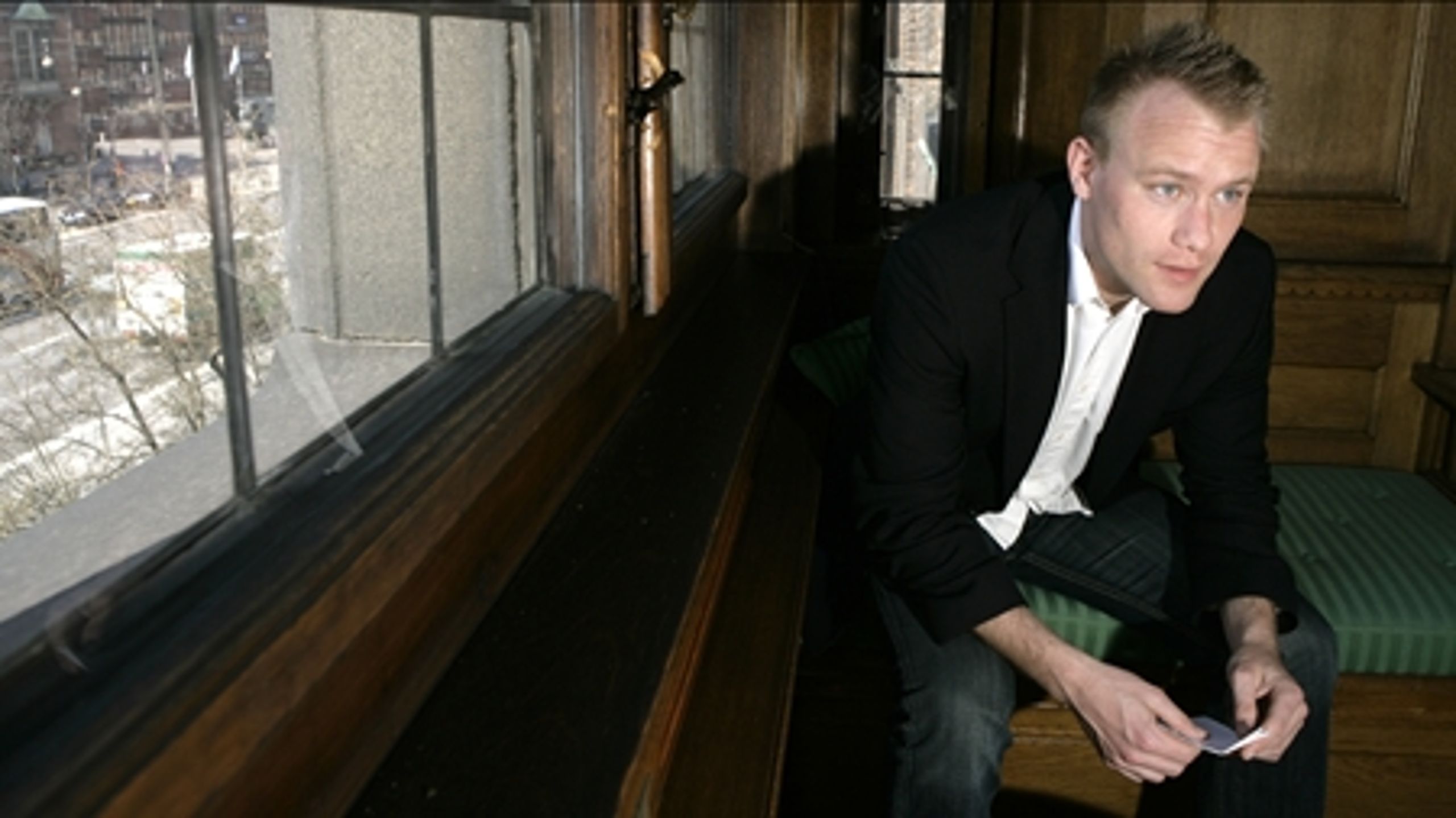 Jakob hougaard vil gøre op med ghettoskoler hvis han bliver Københavns nye overborgmester.