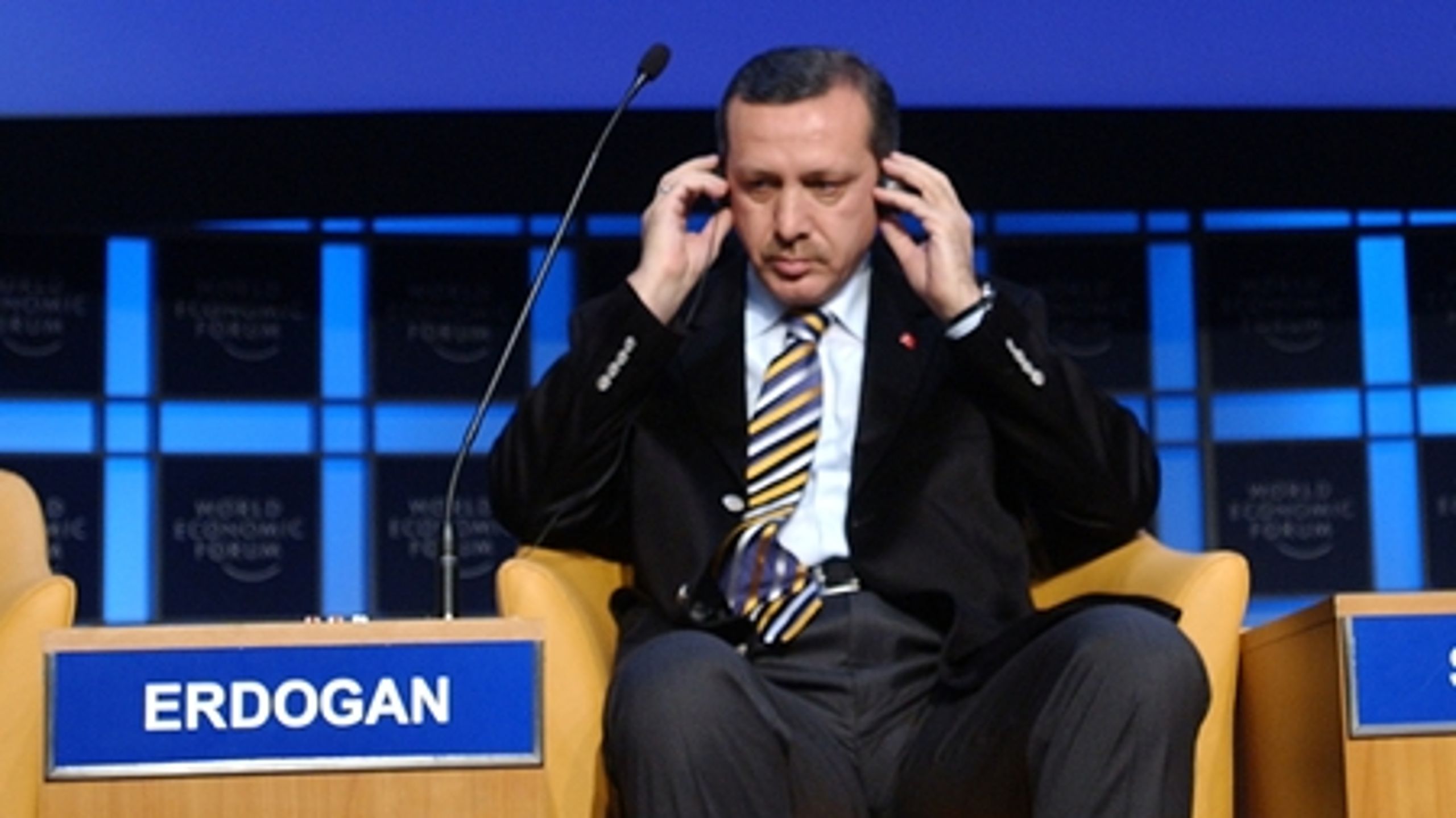 Tyrkiets ministerpræsident Recep Tayyip Erdoğan.