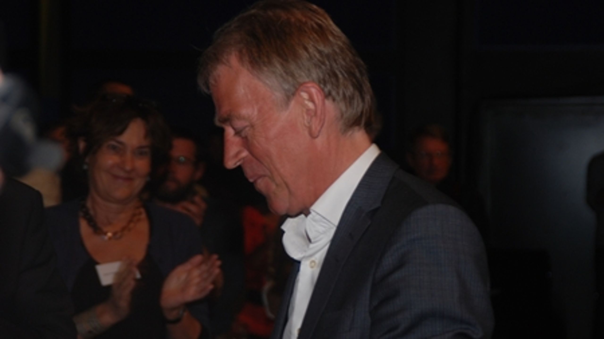 Villy Søvndal gik i brechen for SF's nye retspolitik i sin tale på SF's landsmøde.