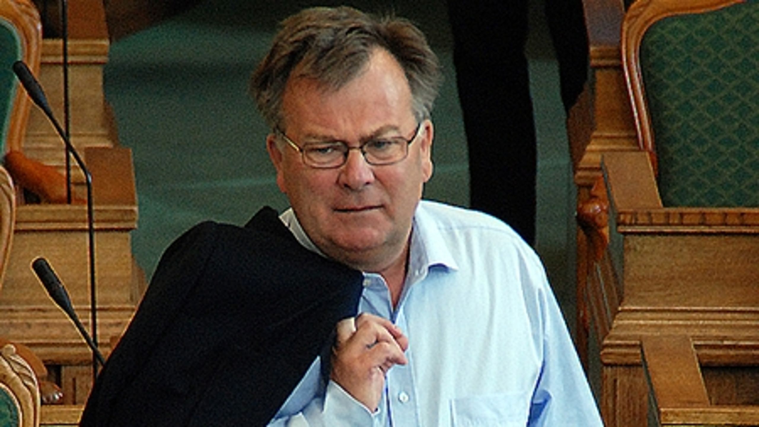 Finansminister Claus Hjort Frederiksen (V) mener ikke, at ledigheden kan undgå at stige i en krisesituation.