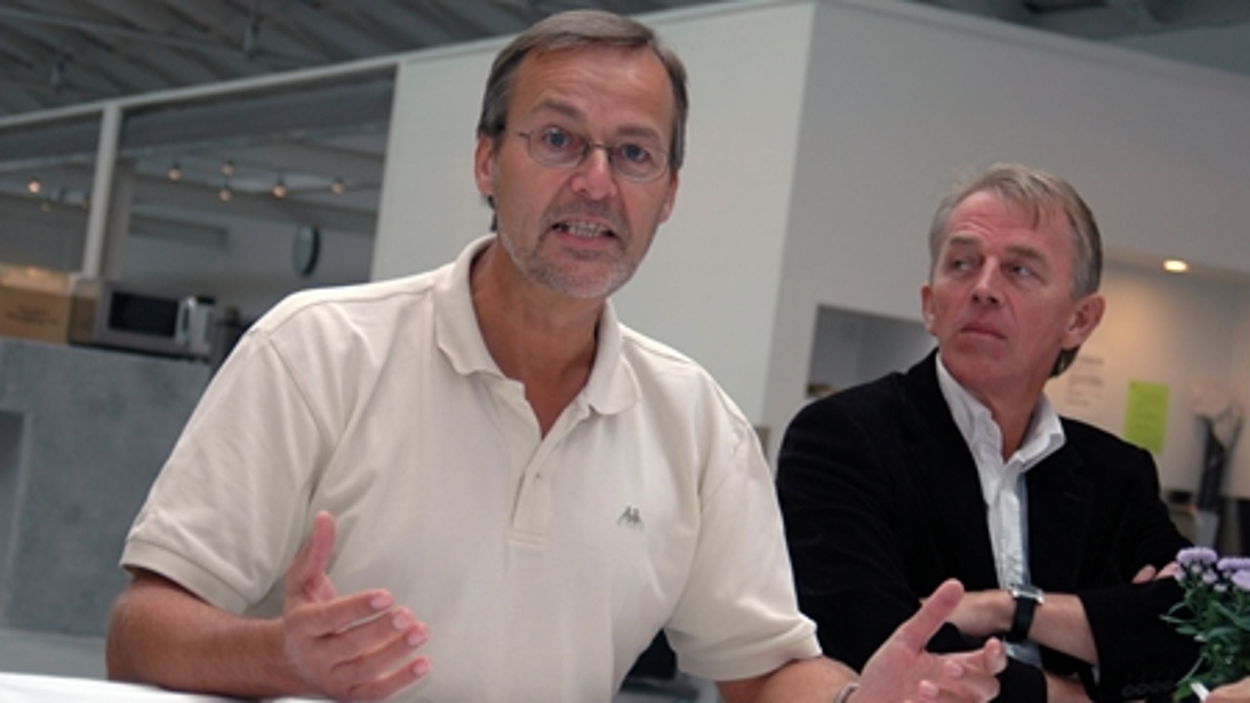 SF er "...ikke ved at lægge sidste hånd på et fælles udspil med S om dagpenge". Det siger Ole Sohn til Altinget.dk.