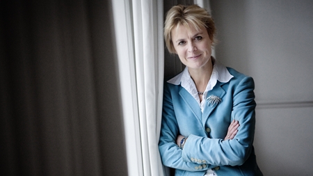 Lykke Friis i EU-stafet