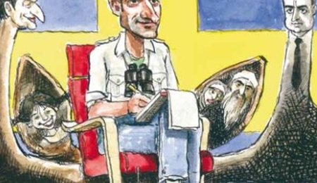 Hæsblæsende tur gennem fjendeland