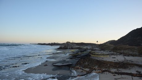 Borgere vil skaffe 1.000.000 kr. og redde Anholt fra at synke i havet