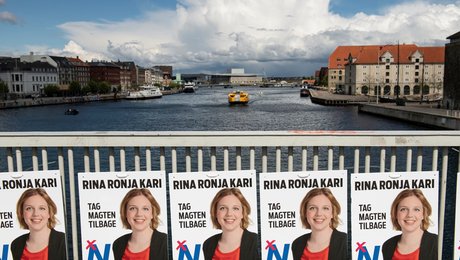 Billedserie: Nu er EU-valgplakaterne kommet op