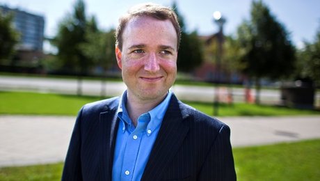 Venstre: På tide at trække en streg i sneen