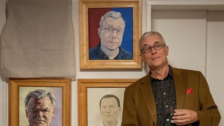 Altingets ejer præsenterede nye portrætmalerier: ”Vi skal huske, hvem der var før os” 