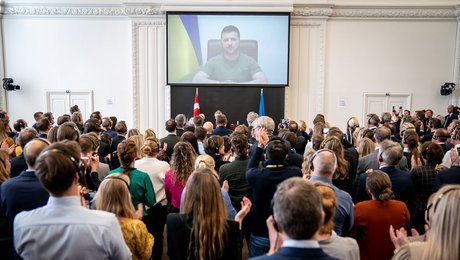 Zelenskyj er et kommunikativt kraftcenter