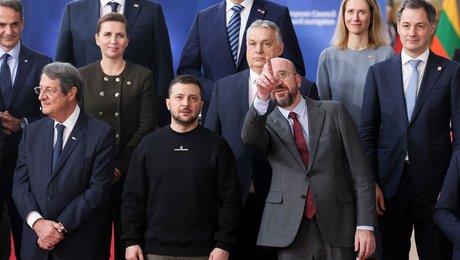 Historisk Zelenskyj-besøg overskygger EU-topmøde om styrkede grænser, grøn statsstøtte og dansk havvind 