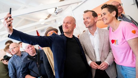 På 1. maj kom Hummelgaard Løkke i møde: Blå reformer kan gøres mere røde