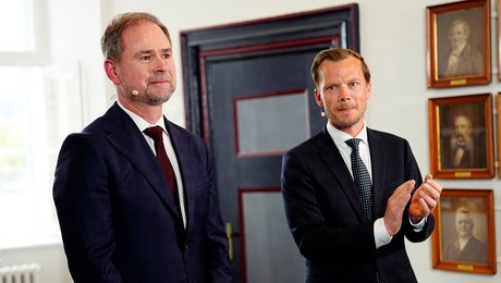 Spørgsmålet om den socialdemokratiske arvefølge stjal opmærksomheden, da Wammen og Hummelgaard byttede plads