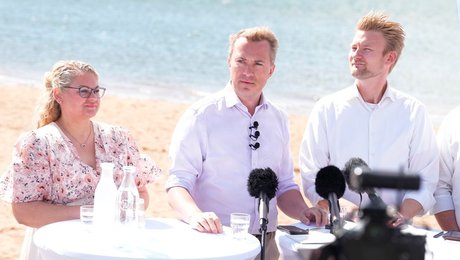 I Esbjerg tog Messerschmidt hul på den politiske sæson med forslag om fødevaremoms og grænsepoliti
