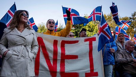 Trumps trusler har pustet liv i EU-debatten på Island, men befolkningen tøver før lørdagens afstemning
