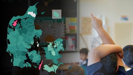 Se kortet: Kun to kommuner lever op til mål om uddannede lærere i folkeskolen