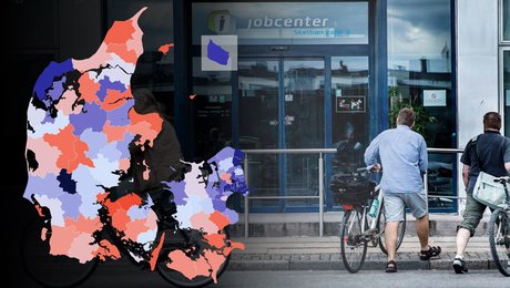 Se kortet: I hver tredje kommune står flere unge uden job eller uddannelse