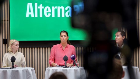 Rosenkilde grinte, da hun fik spørgsmål om islamistisk debattør: "Det kan jeg jo ikke stå her og vurdere"