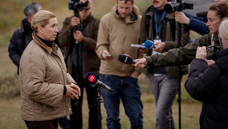 Mette Frederiksen er "ret optimistisk" om forhandlinger med USA og Grønland