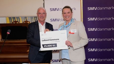 Lolland Kommune modtager SMV-pris for indsats med juniormesterlære