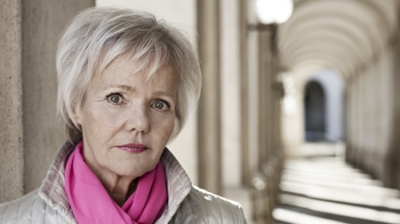 Karen J. venter på revision om socialt bedrageri