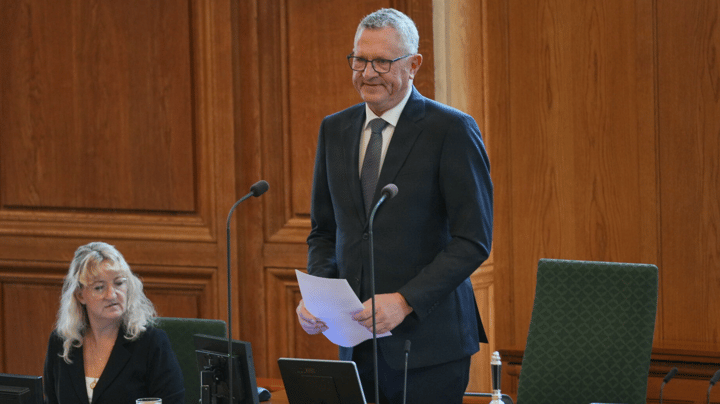 Henrik Frandsen er ny formand for Folketinget