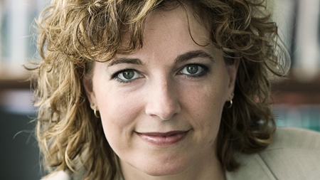 Pilen peger på Antorini