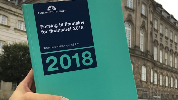 Regeringen er klar med sit finanslovsforslag: Her er hovedpunkterne