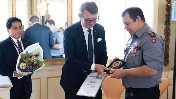 Frivilligprisen 2022 uddelt til redningsberedskabet og Hjemmeværnet