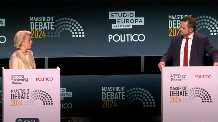 Kom med til debatten, hvor Vistisen truer med at fyre von der Leyen